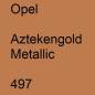 Preview: Opel, Aztekengold Metallic, 497.